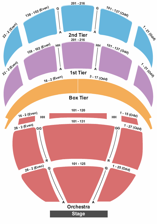 Hamilton Seating Chart Dc